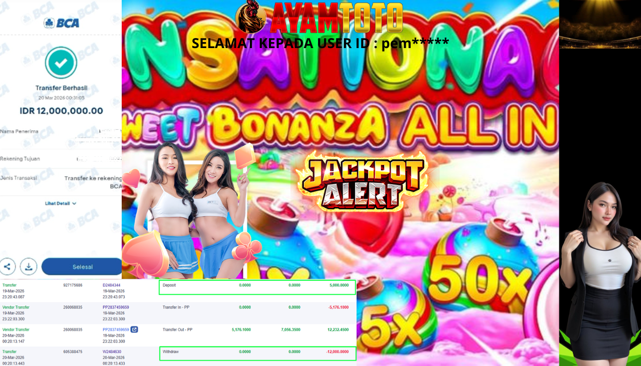 BUKTI JACKPOT PLAYER AYAMTOTO